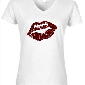 Football Lips T-shirt